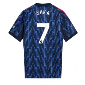 Pánské fotbalový oblečení Arsenal Bukayo Saka #7 Venkovní košile 2025-26 Krátkým Rukávem